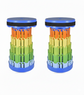 Portable Folding Stool (Pack of 2), Heavy Quality Material